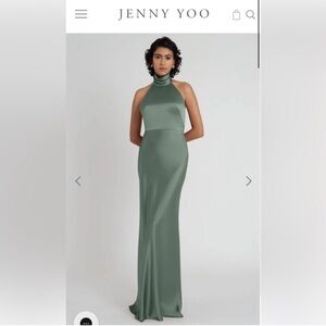 Jenny Yoo Nicole Dress - Eucalyptus